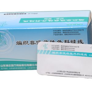 編織非吸收性外科縫線(聚酯)